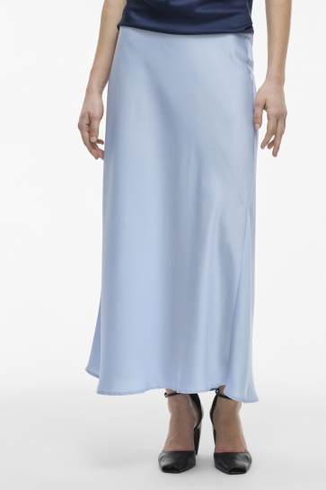 Vila Rok VIELLETTE HW MIDI SKIRT - NOOS 14084182 KENTUCKY BLUE