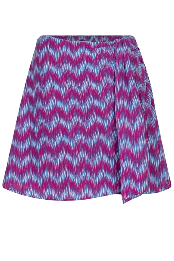 Lofty Manner paarse dames korte broek | Vooraanzicht