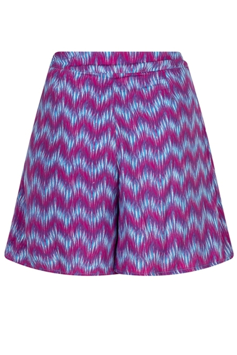 Lofty Manner paarse dames korte broek | Achteraanzicht