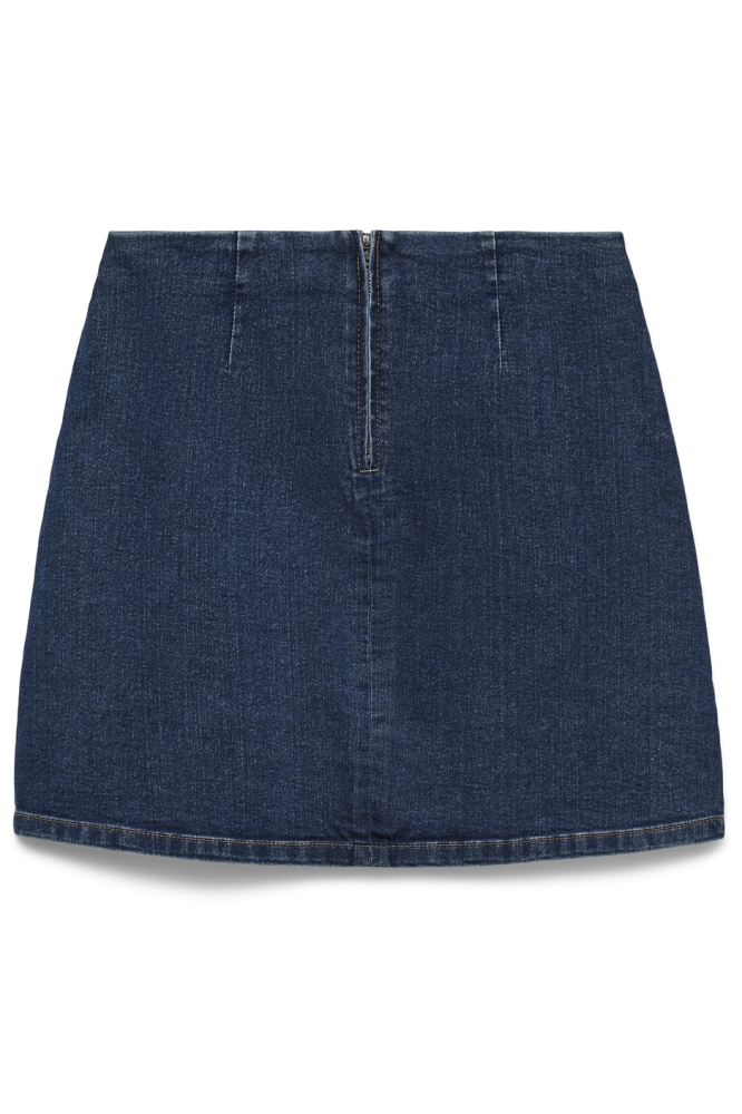 Vero Moda blauwe dames rok | Achteraanzicht