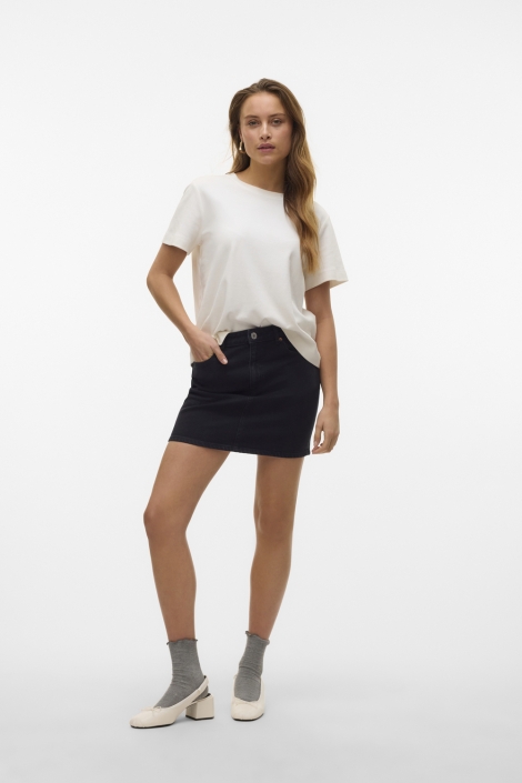 Vero Moda vmtessa hr short dnm skirt mix ga n