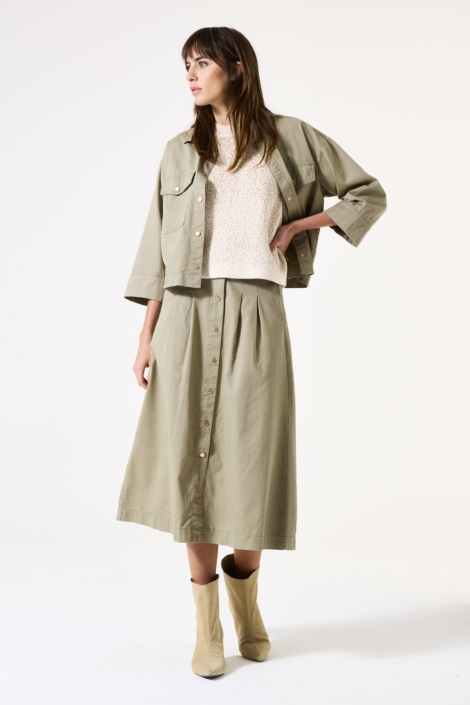 Garcia groene dames rok | Model