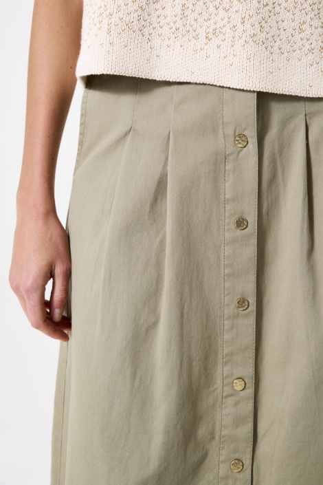 Garcia groene dames rok | Close up