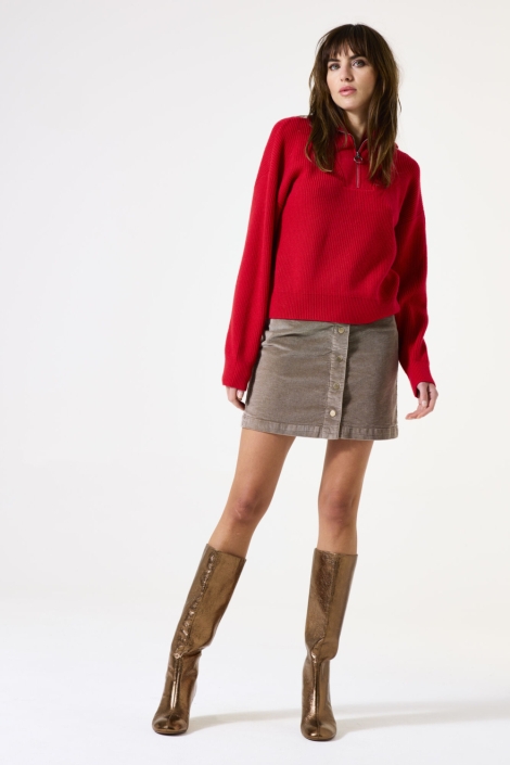 Garcia taupe dames rok | Model