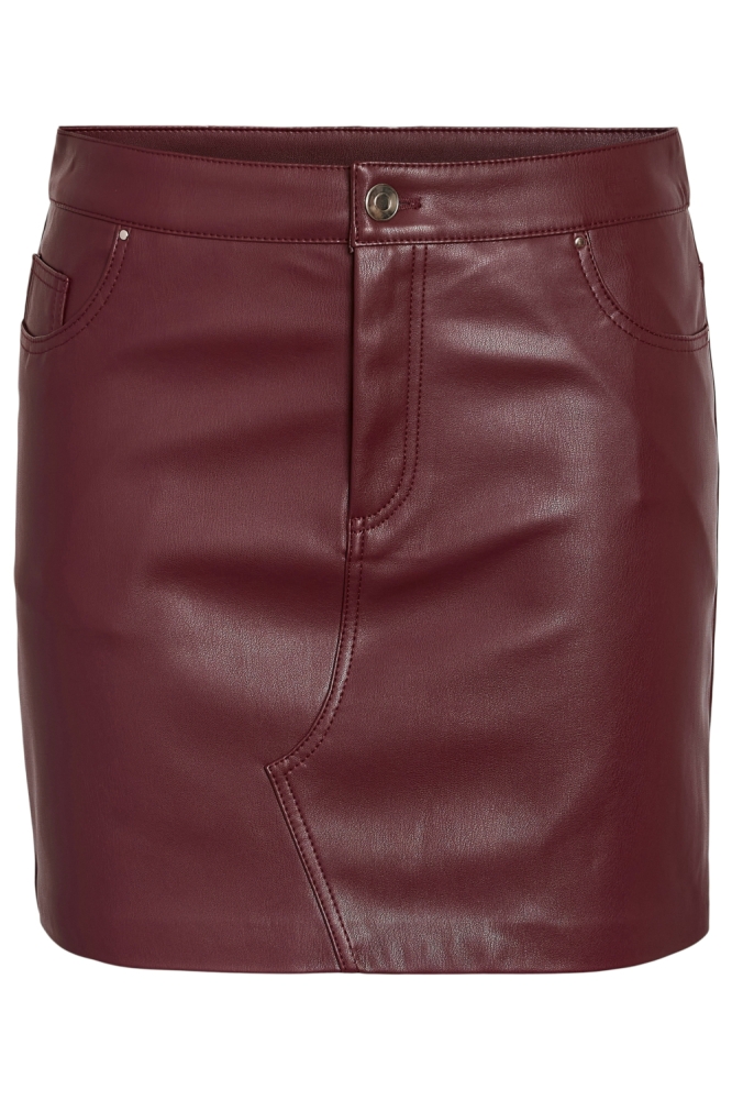 Noisy may bordeaux dames rok | Vooraanzicht