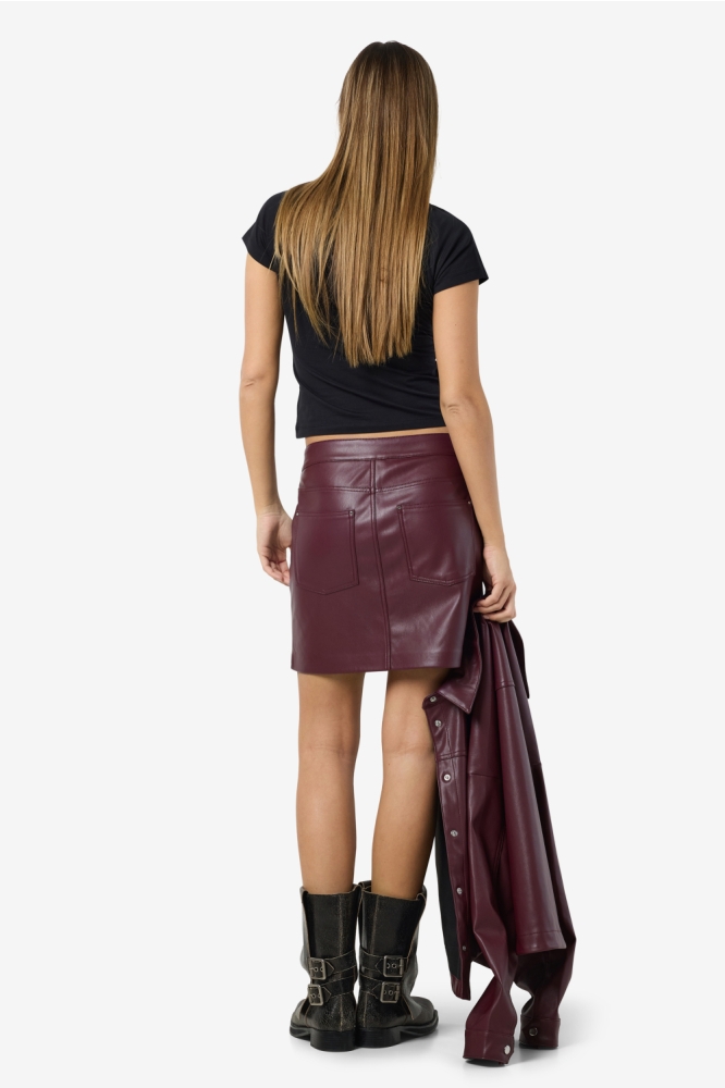 Noisy may bordeaux dames rok | Model