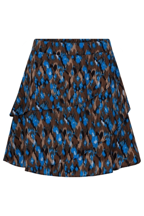 Lofty Manner blauwe dames rok | Vooraanzicht