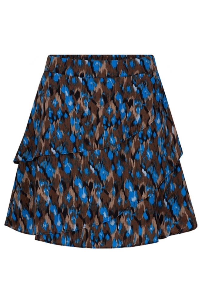 Lofty Manner blauwe dames rok | Vooraanzicht