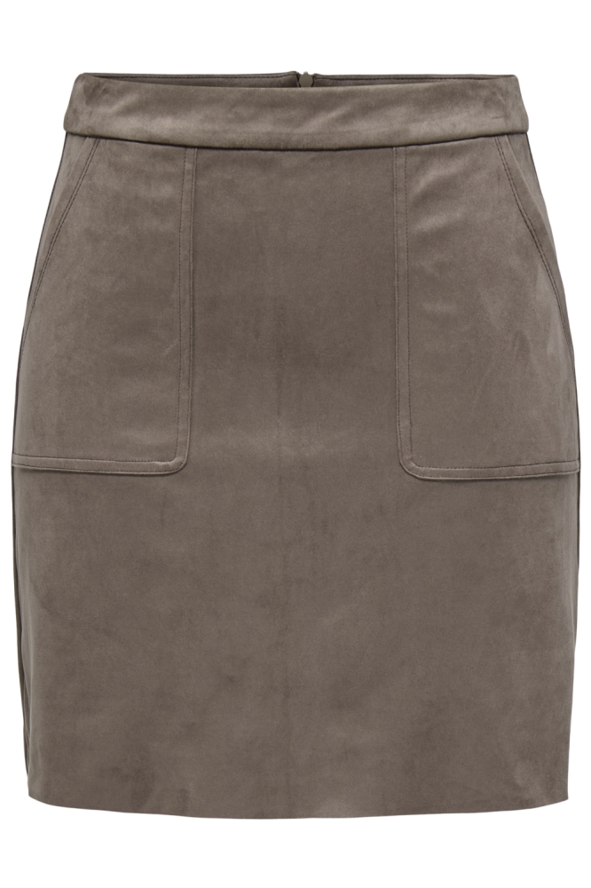 Jacqueline de Yong camel dames rok | Vooraanzicht
