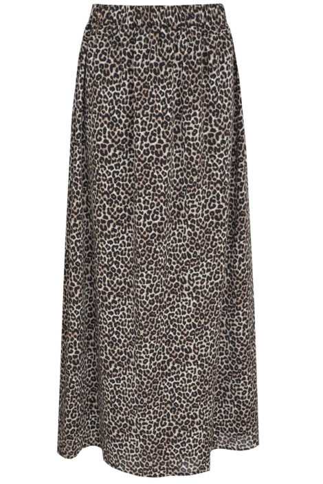 Fluresk camel dames rok | Vooraanzicht