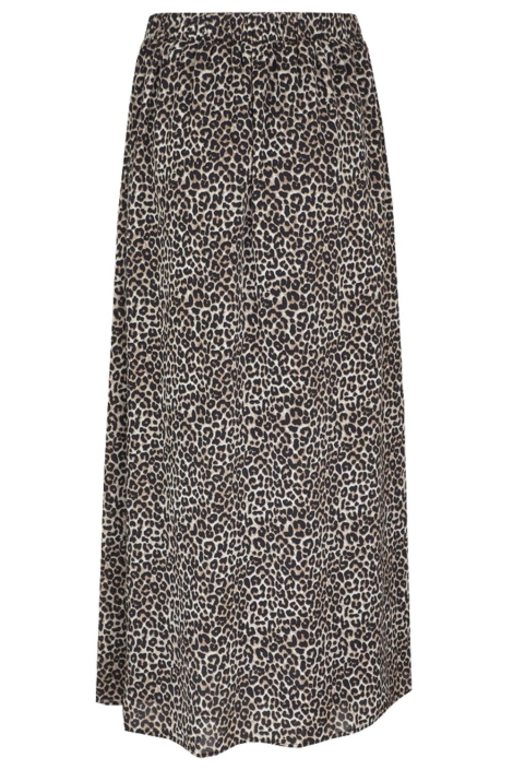 Fluresk camel dames rok | Achteraanzicht