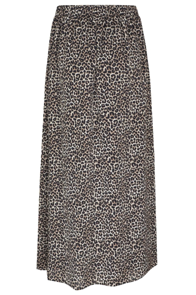 Fluresk camel dames rok | Achteraanzicht