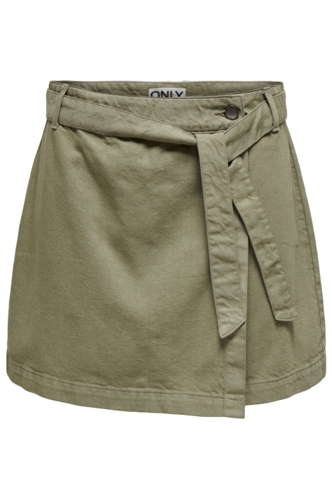 Only groene dames rok | Vooraanzicht