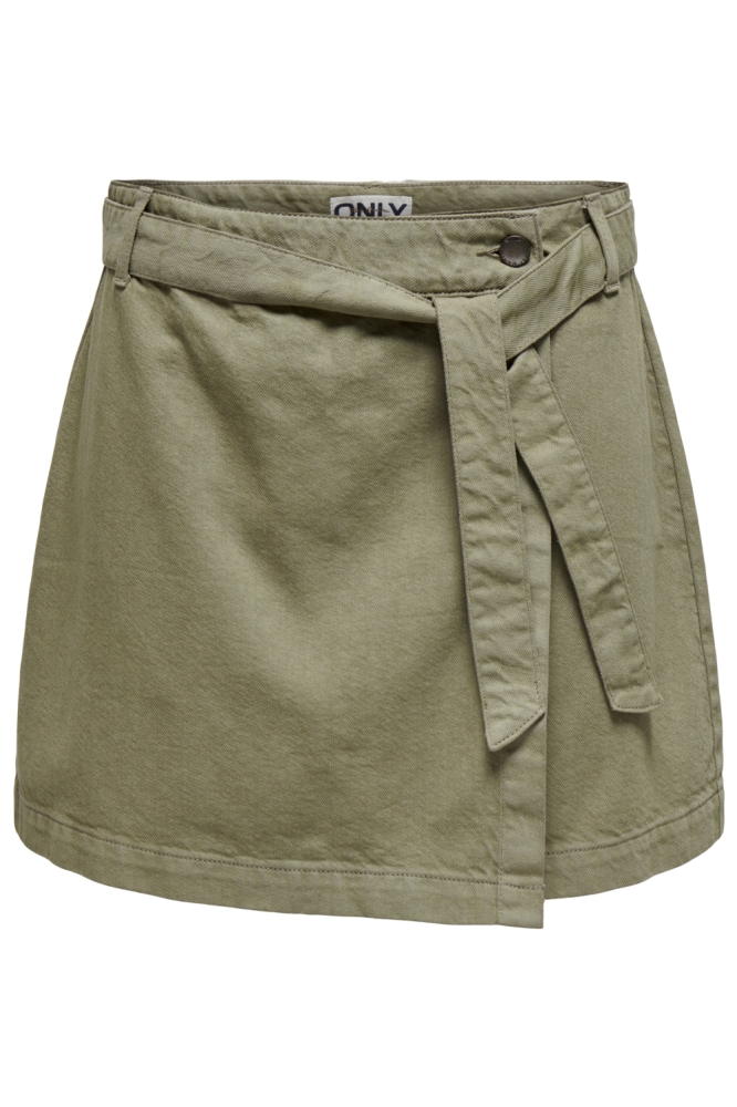 Only groene dames rok | Vooraanzicht