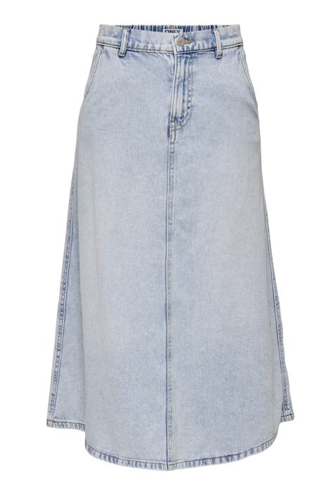 Only blauwe dames rok | Vooraanzicht
