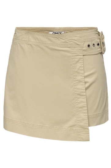 Only Broek ONLFELIS MW WRAP SKORT PNT 15344487 PEBBLE
