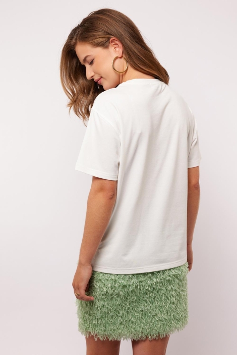 Fluresk groene dames rok | Model