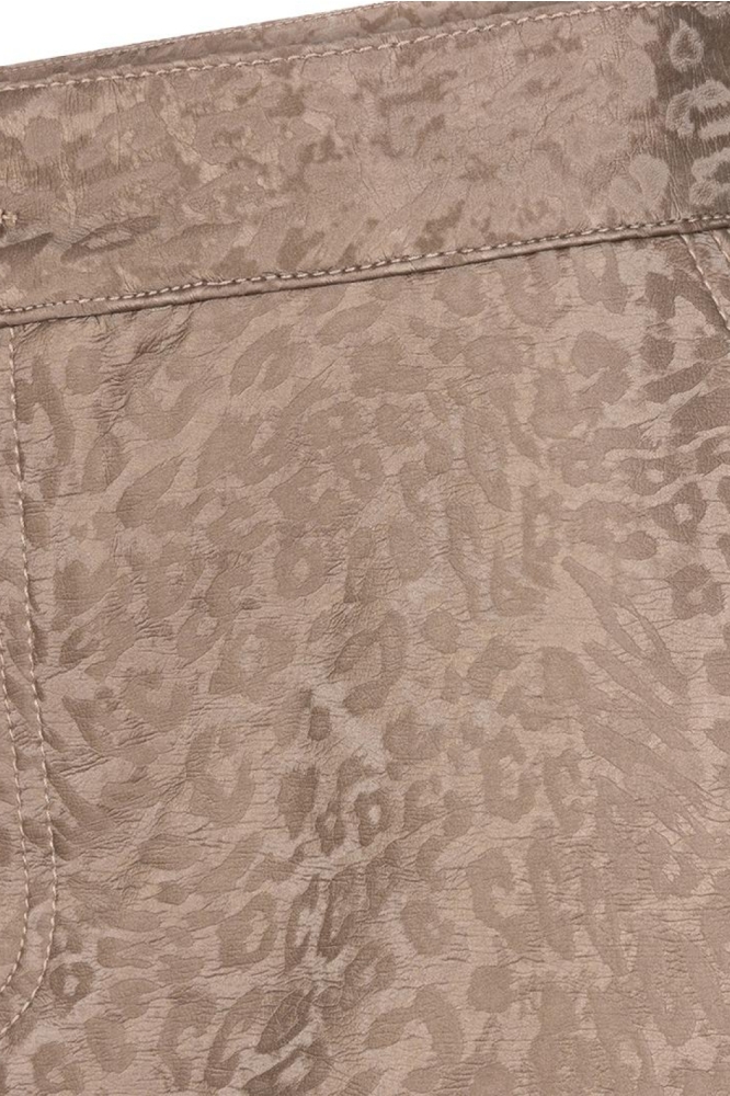 EsQualo gouden dames rok | Kleurstaal