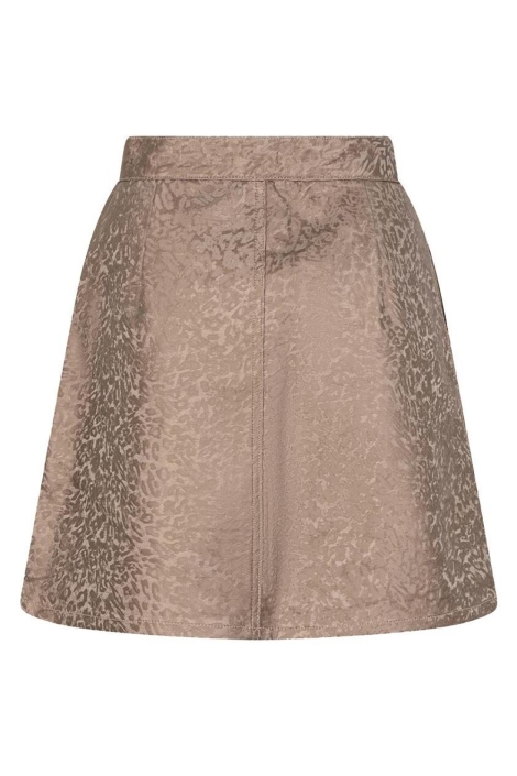 EsQualo gouden dames rok | Achteraanzicht