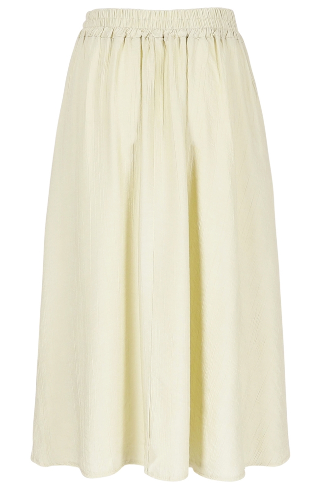 LolaLiza beige dames rok | Achteraanzicht