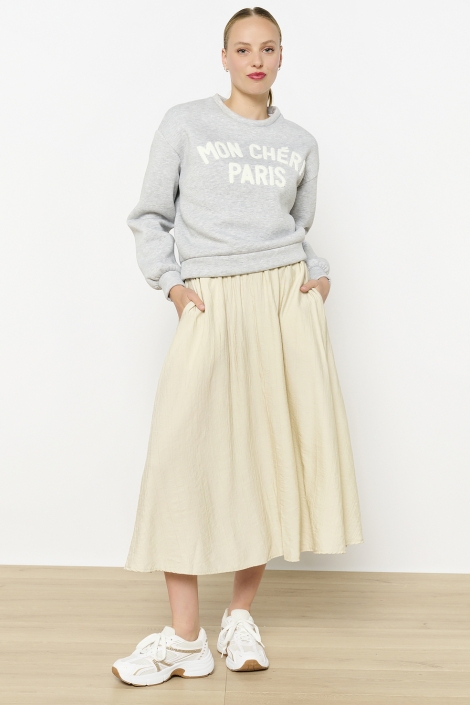 LolaLiza beige dames rok | Model