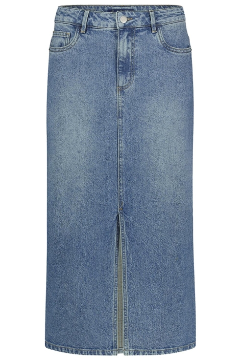 Red Button blauwe dames rok | Vooraanzicht