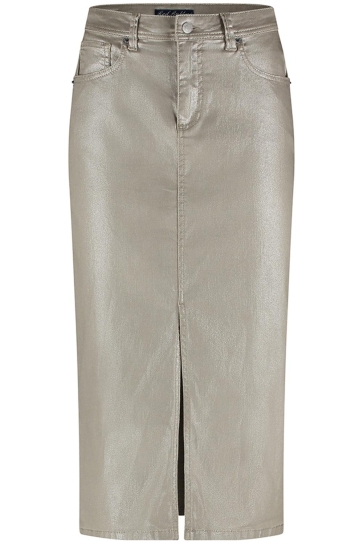 Red Button Rok SIBELLE SKIRT SPARKLE SRB4446 DARK SAND