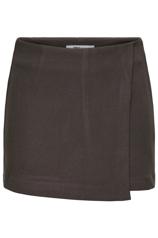 Only bruine dames korte broek | Vooraanzicht