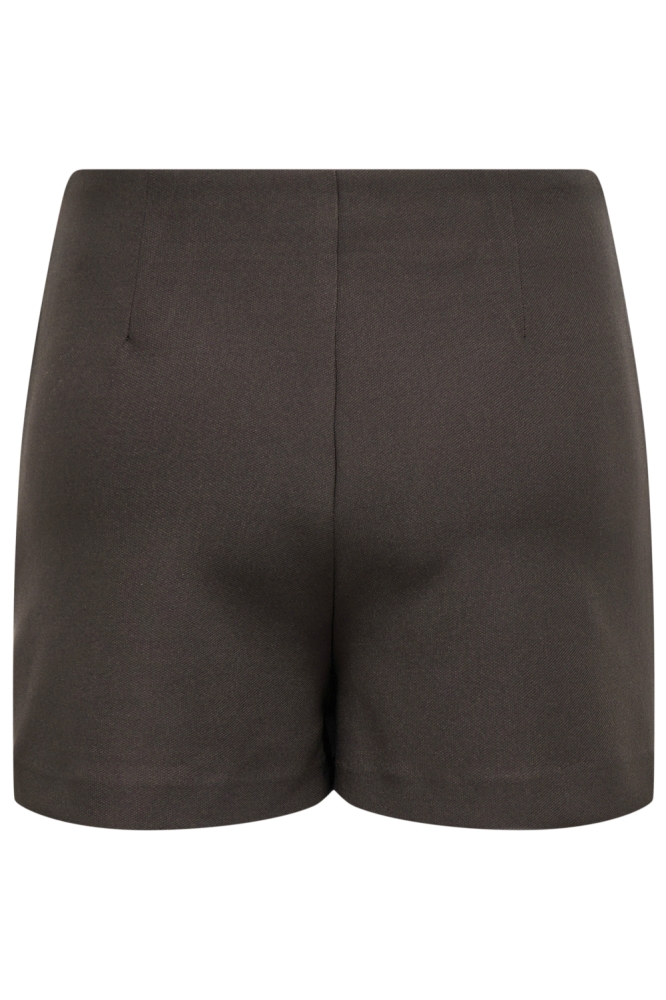 Only bruine dames korte broek | Achteraanzicht