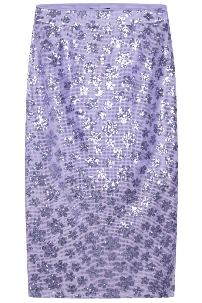 Refined Department paarse dames rok | Vooraanzicht