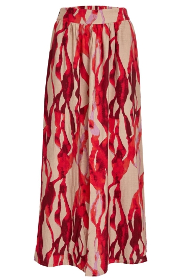 Minus Rok RIKKI MAXI SKIRT MI6678 4071P GRENADINE PRINT