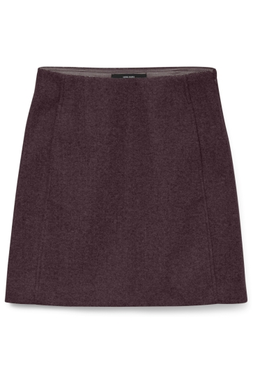 Vero Moda Rok VMFORTUNEALLISON HW SHORT SKIRT GA 10253954 WINETASTING