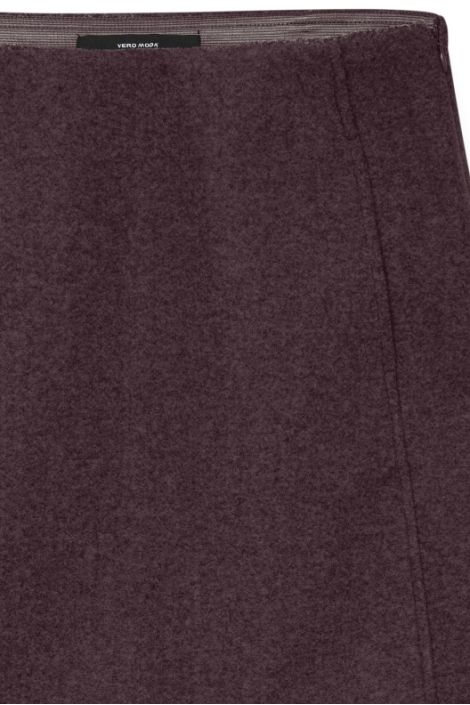 Vero Moda bordeaux dames rok | Close up