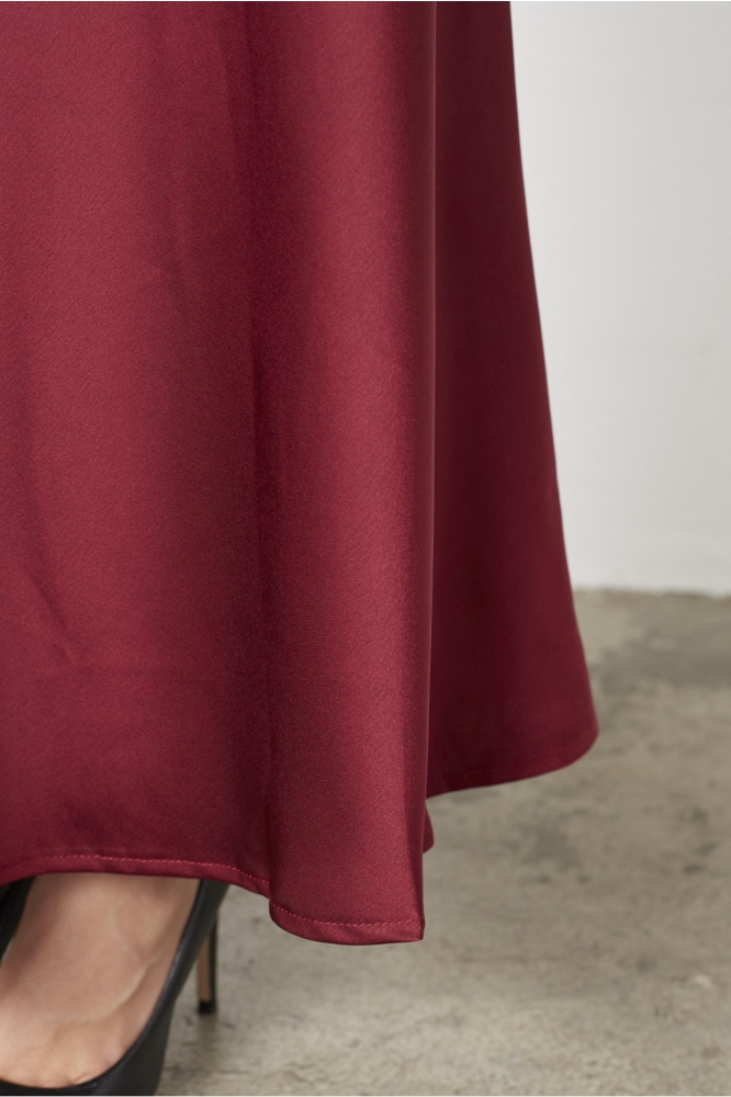 SisterS point bordeaux dames rok | Close up