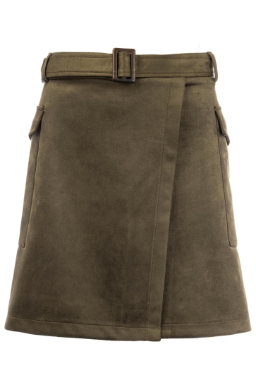 I-coni-K Rok LEROY SUEDE 25W P455 04 211 ARMY