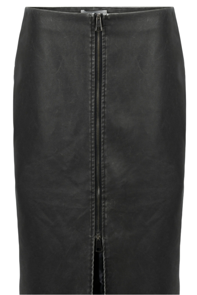 Aaiko zwarte dames rok | Close up