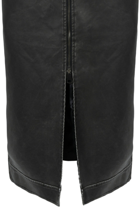 Aaiko bruine dames rok | Close up