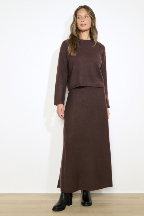 LolaLiza bruine dames rok | Model
