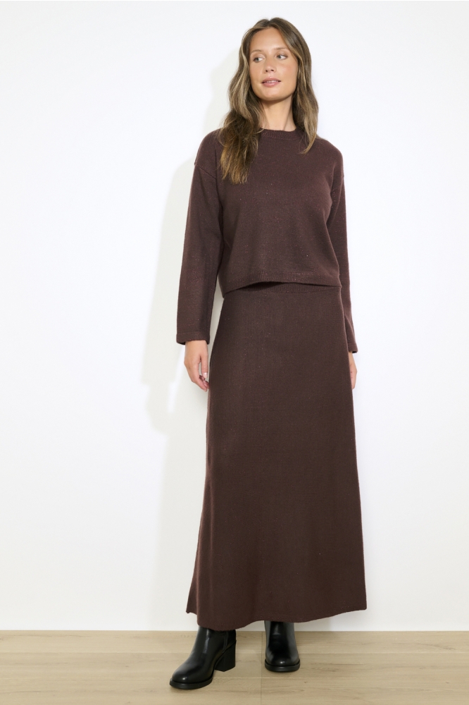 LolaLiza bruine dames rok | Model