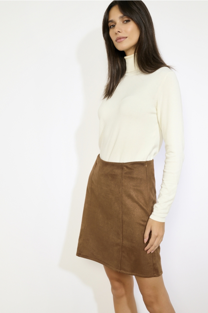 LolaLiza bruine dames rok | Model