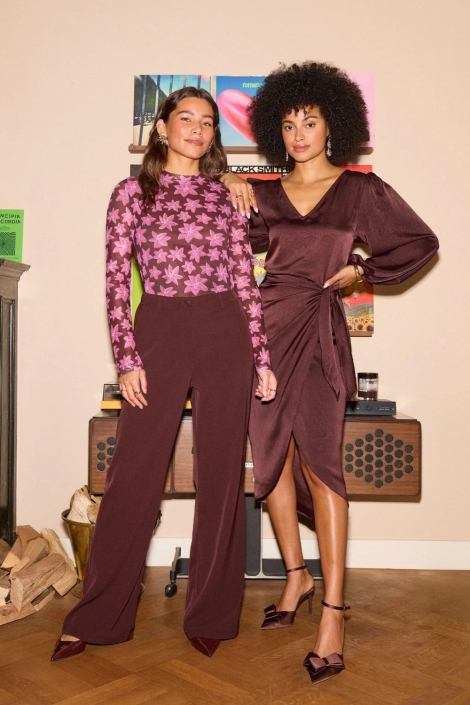 Ydence bruine dames rok