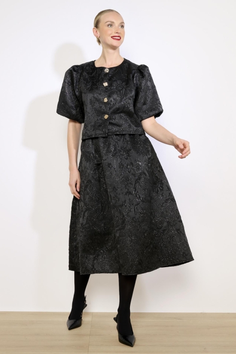 LolaLiza zwarte dames rok | Model