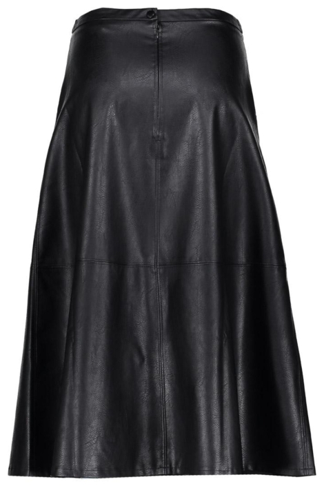 Geisha zwarte dames rok | Achteraanzicht