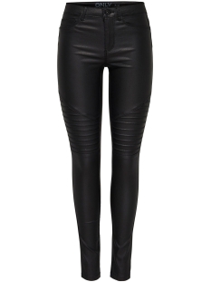 onlNEW ROYAL REG SK. BIKER COATED 15121410 Black