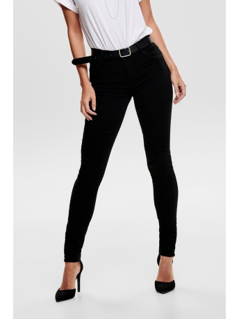 Only Jeans ONLRAIN REG SKINNY JEANS CRY6060 15129693 Black Denim