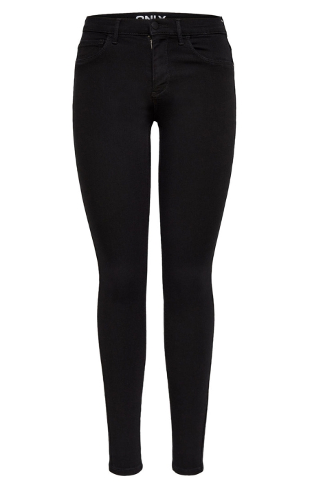 Only zwarte dames jeans | Vooraanzicht