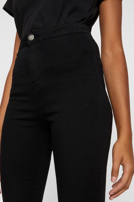 Noisy may zwarte dames jeans | Close up