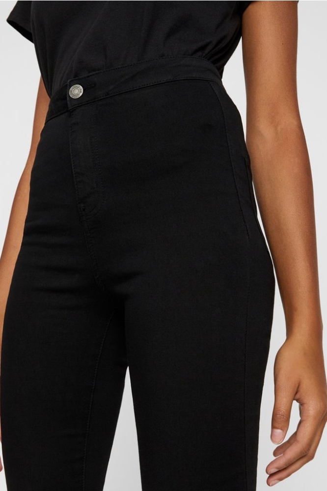 Noisy may zwarte dames jeans | Close up