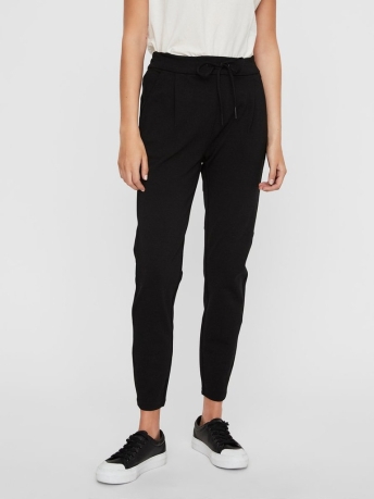 Vero Moda Broek VMEVA MR LOOSE STRING PANTS NOOS 10197909 Black