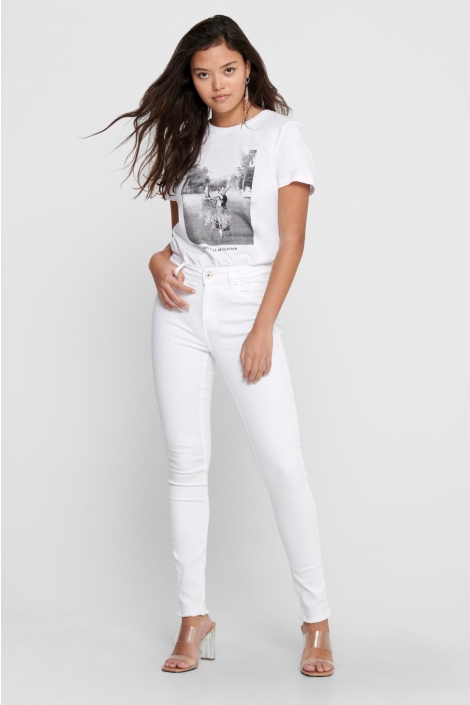 Only witte dames jeans | Model